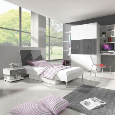 Bed + bedside table - Children's bedroom furniture Beds 2 piece set.