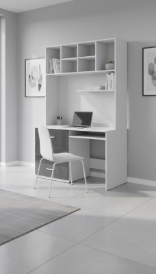 Bureau hoogglans grijs tafel kantoor kinderkamer slaapkamer tafels nieuw.