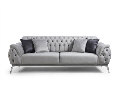Chesterfield Bank Bank Driezitsbank Luxe meubilair Inrichting