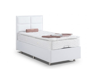 Boxspringbed eenpersoonsmeubels bedden 120x200cm met matras dubbel