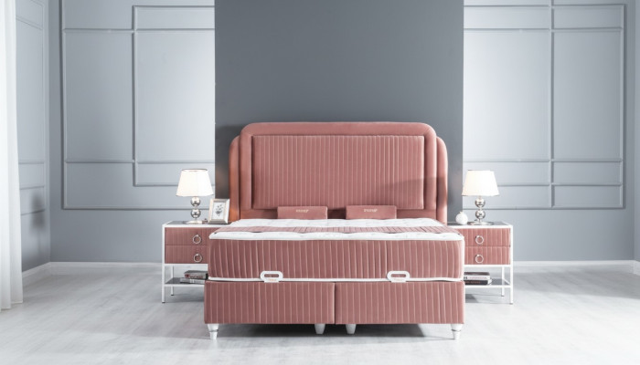Nachtkastje Roze Console Moderne Nachtkastjes Ontwerp Nachtkastjes 1x