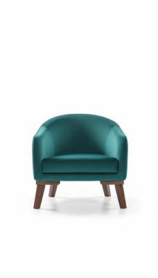 Fauteuil luxe gestoffeerde meubels Woonkamer éénzitter fauteuil Textiel nieuw groene kleur