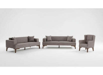 Luxe bankstel 3+3+1 bank bankstel gestoffeerde meubels in de woonkamer