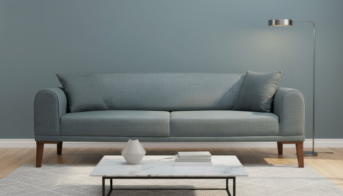 Luxe Moderne Bank 3-zits Designbank Driepersoons Beklede Houtbank