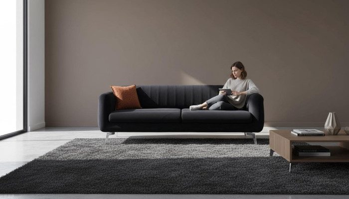Moderne bank Driezits gestoffeerde designbank 3-zits kamer meubels