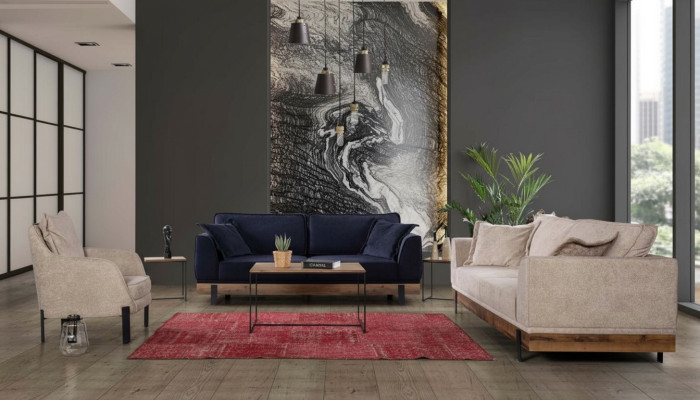 Bankstel Bank Fauteuil Bankstellen Driepersoonsbank 3+3+1 Zits Bankstel Modern