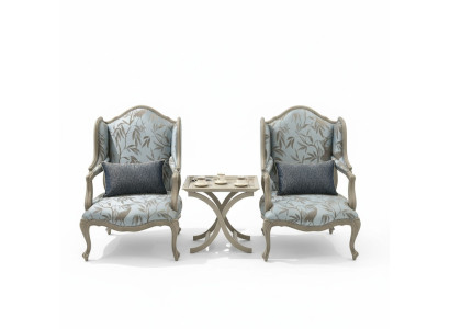 Fauteuil Stof Eenpersoons Meubels Relax Zitje Ontwerp Bankstel Textiel Woonkamer Fauteuil