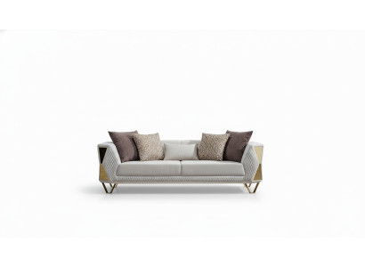 Garnituur bankstel 3+3+1-zits bank fauteuil banken Modern Bruin nieuw