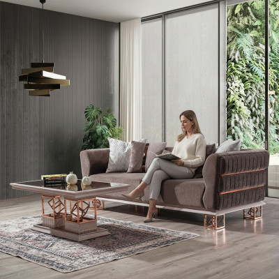 Woonkamer Driezitsbank 3-zitsbanken Zitbank Modern Design Bank Meubels Stijl