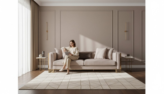 Bankstel 3-zits Moderne Bank Beklede Banken Design Bank Driezitter Zitplaats