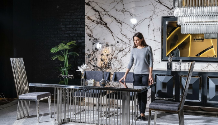 Eetkamer set tafel en 4 stoelen Eettafel Eettafelgroep Eettafelset Stoel