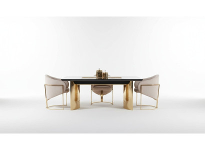 Eetkamertafel Eettafel 4x Stoel Set Tafels Stoelen Dressoir Set