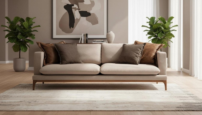 Tweezitsbank 2-zitsbanken Stof Textiel Woonkamer Polyester Moderne Stijl Nieuw  Twee-zitsbank 2-zitsbanken Stof Textiel Woonkamer Polyester Moderne Stijl Nieuw