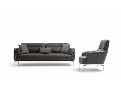 Luxe bankstel bankstel Bankstel Banken 3+1 zits fauteuil Modern Polyester Nieuw