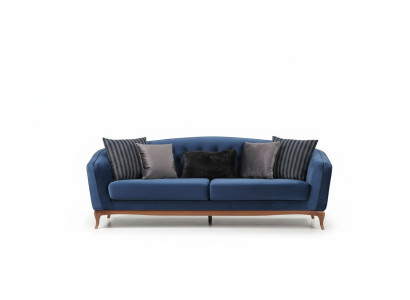 Sofa set bankstel bankstel banken 4+1 zits stof Chesterfield bekleding fluweel set