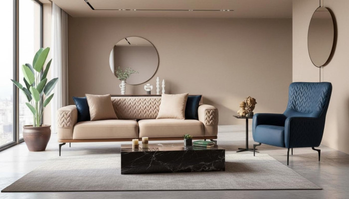 Sofaset Bank Luxe set banken Fauteuils 3+1 zitter Modern designgroep
