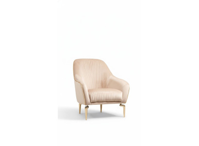 Zetel Eenpersoons Luxe Bekleding Zitdesigner Textiel Zitstof Modern