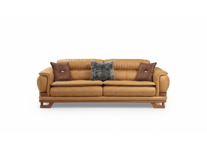 Driezitsbank Driezits bank 3-zits bankstellen Design woonkamer kunstleer