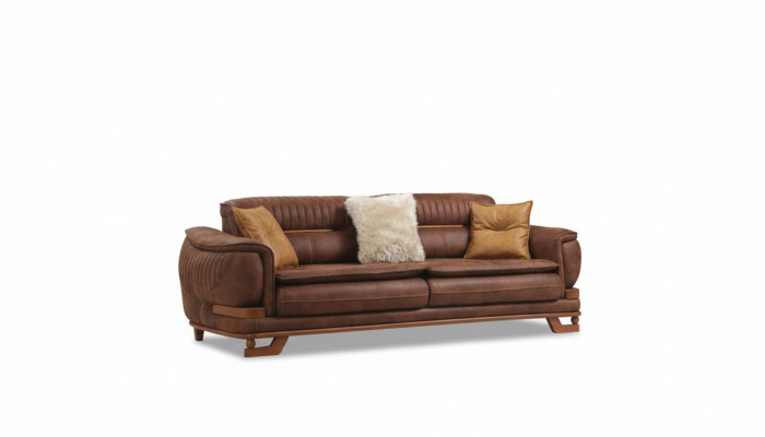 Luxe driezitsbank driezitsbank 3-zitsbank design woonkamer kunstleer