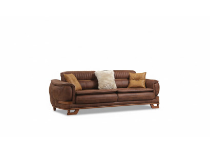 Luxe driezitsbank driezitsbank 3-zitsbank design woonkamer kunstleer