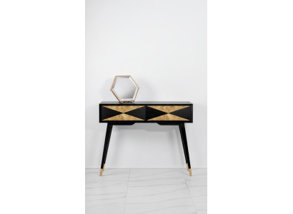 Console tafel Console Dressoir Bijzettafel Hout Modern Luxe Goud Ontwerp