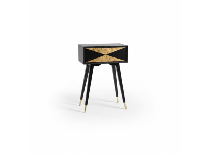 Tafel Console Console Ladenkast End tafel Hout Modern Luxe Goud Ontwerp