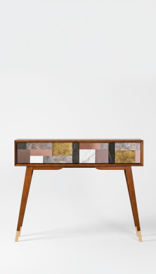 Tafel Console Tafel Dressoir Bijzettafel Hout Modern Luxe Ontwerp Nieuw