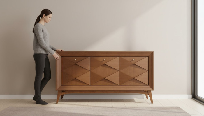 Laden kast dressoir Klassieke luxe ladenkasten Eetkamerkasten Hout