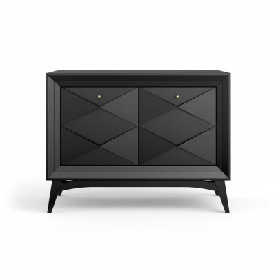 Kommode Kast Sideboard Klassieke Luxe Commodes Eetkamer Kasten Grijs Hout