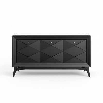 Luxe dressoir kast dressoir grijs klassieke dressoirs eetkamer kasten hout