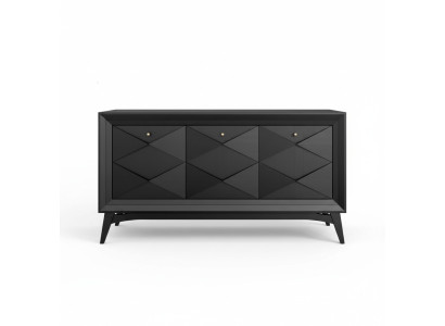 Luxe dressoir kast dressoir grijs klassieke dressoirs eetkamer kasten hout