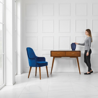 Groep consolestoel ladekast consolezitje modern houten slaapkamertafel