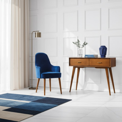 Groep consolestoel ladekast consolezitje modern houten slaapkamertafel
