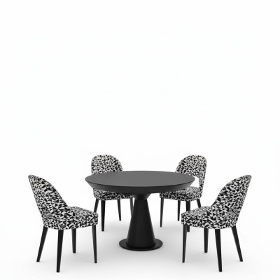 Eetgroep Eetkamer Eettafel Eetkamer Eettafel Stoel Tafel Hout Set 5-delig