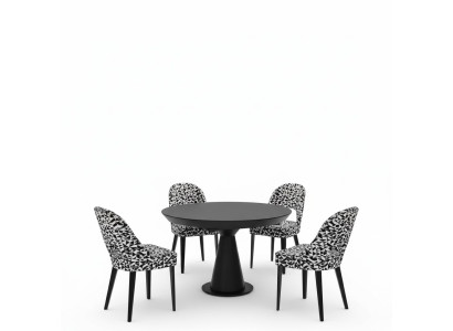 Eetgroep Eetkamer Eettafel Eetkamer Eettafel Stoel Tafel Hout Set 5-delig