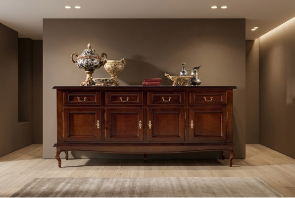 Sideboard Ladekast Kasten Ladenkast Hout Woonkamer xxl dressoirs Bruin