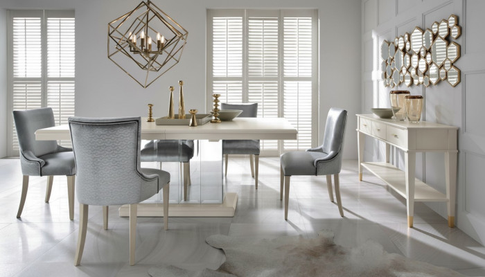 Tafelzuil eetkamertafel eetset eettafel stoel eetgroep stoelen 6-delig.