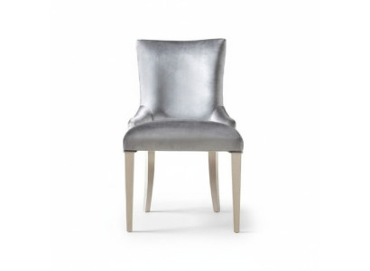 Eetkamerstoel Stoel Fauteuil Zitter Eetkamerstoelen Hout Modern Luxe Zilver