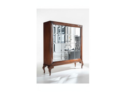 Ladenkast Kast Ladenkast Hout Luxe Dressoir Woonkamer Meubelen Kast Bruin