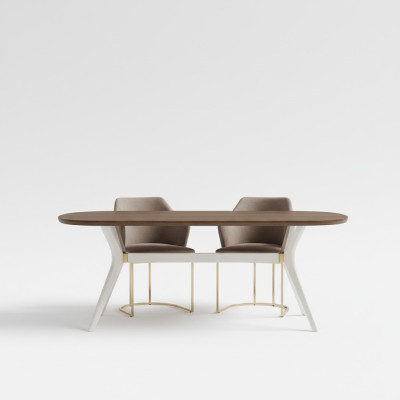 Eetgroep Eetkamer Luxe Eethoek Eettafel Tafel Stoelen Bruin Set 7-delig
