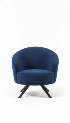 Moderne fauteuil roestvrijstalen meubels oorfauteuil woonkamermeubels eenzitter