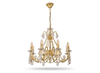 Luxe plafondlamp kroonluchter plafondlamp kroonluchter gouden kristal