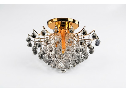 Gouden sierkroonluchter plafondlamp lichtkristallen lamp luxe lamp