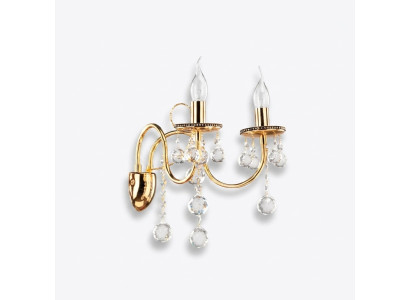 Kandelaar Hanglamp Wandlamp Kroonluchter Muur Lampen Kristal Goud