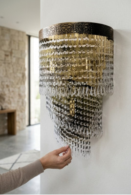 Luxe kroonluchter plafondlamp plafondlamp kristallen plafondlamp