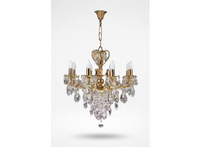 Kroonluchter Plafondlamp Plafondlamp Gouden Luxe Kunst Kristal