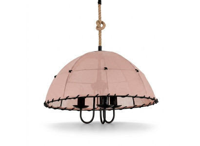 Plafondlamp Hanglamp Kroonluchter Kandelaar Lamp Beige Modern Touw