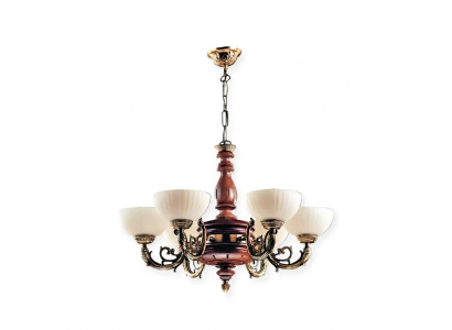 Plafondlamp Luster Kroonluchter Plafondlamp Lampen Bruin Klassiek