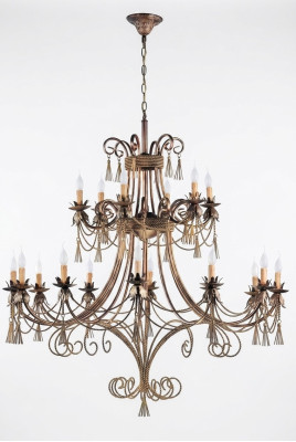 Luxe kroonluchter plafondlamp xxl kroonluchter plafonnière lampen goud