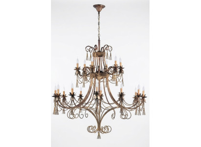 Luxe kroonluchter plafondlamp xxl kroonluchter plafonnière lampen goud